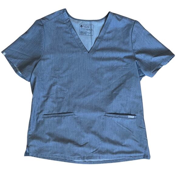 FIGS Casma Scrub Top in Graphite Gray Size XL X-Large - Picture 1 of 4
